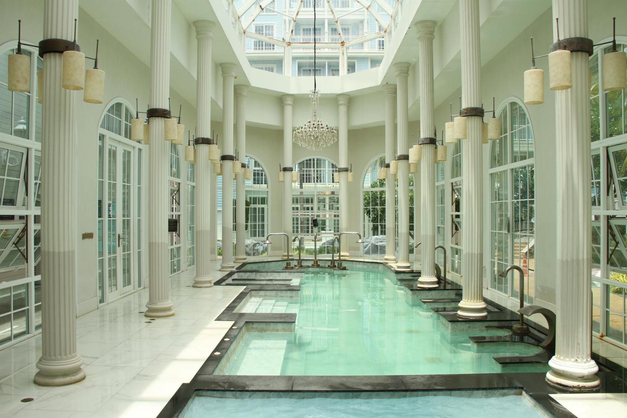 Grand Florida芭提雅带免费游泳池温泉和健身房和办公区水上花园公寓e208 Na Chom Thian Exterior foto